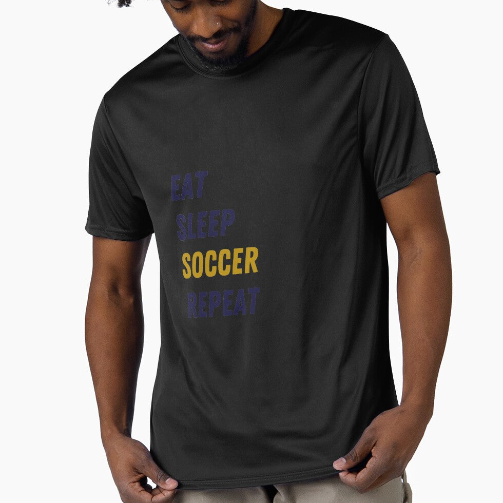 Eat sleep soccer repeat by DeltaDesigns037