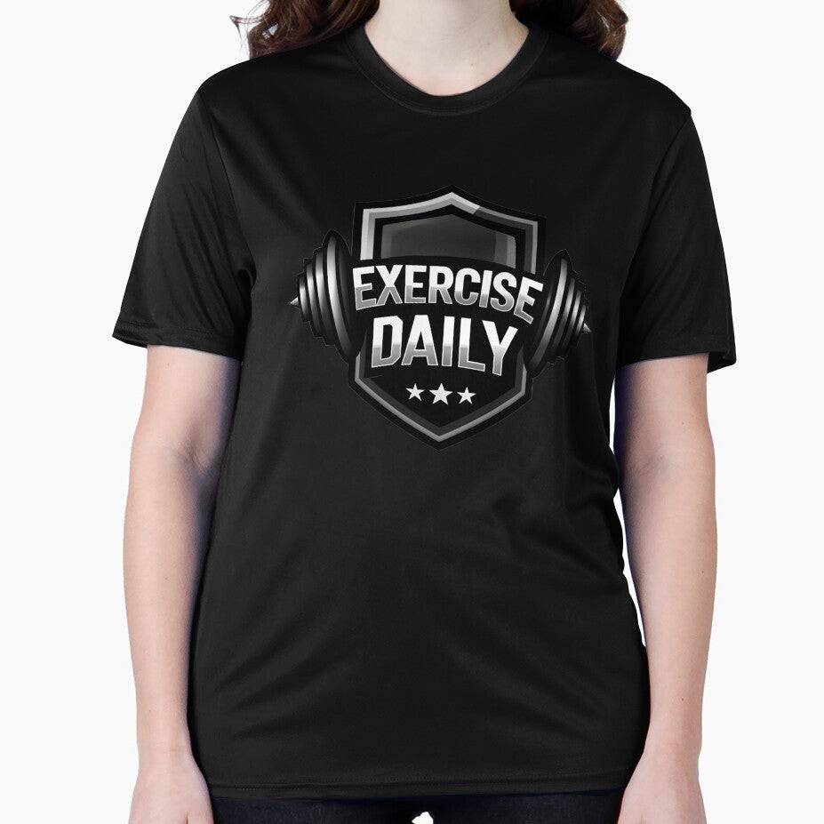Exercise daily | Design for Motivation of Sports and Weightlifting Lovers by Artoclr