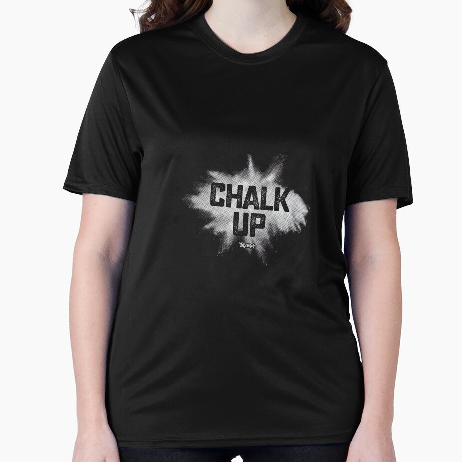 Chalk Up! Funny Fit2Serve Fitness & Gym Chalk Premium by JoyJRamos