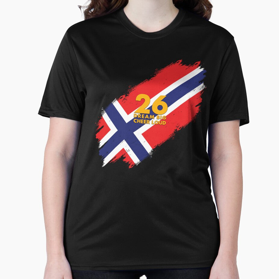 Norway Football 2026 Dream Big Cheer Loud by BananaPrint