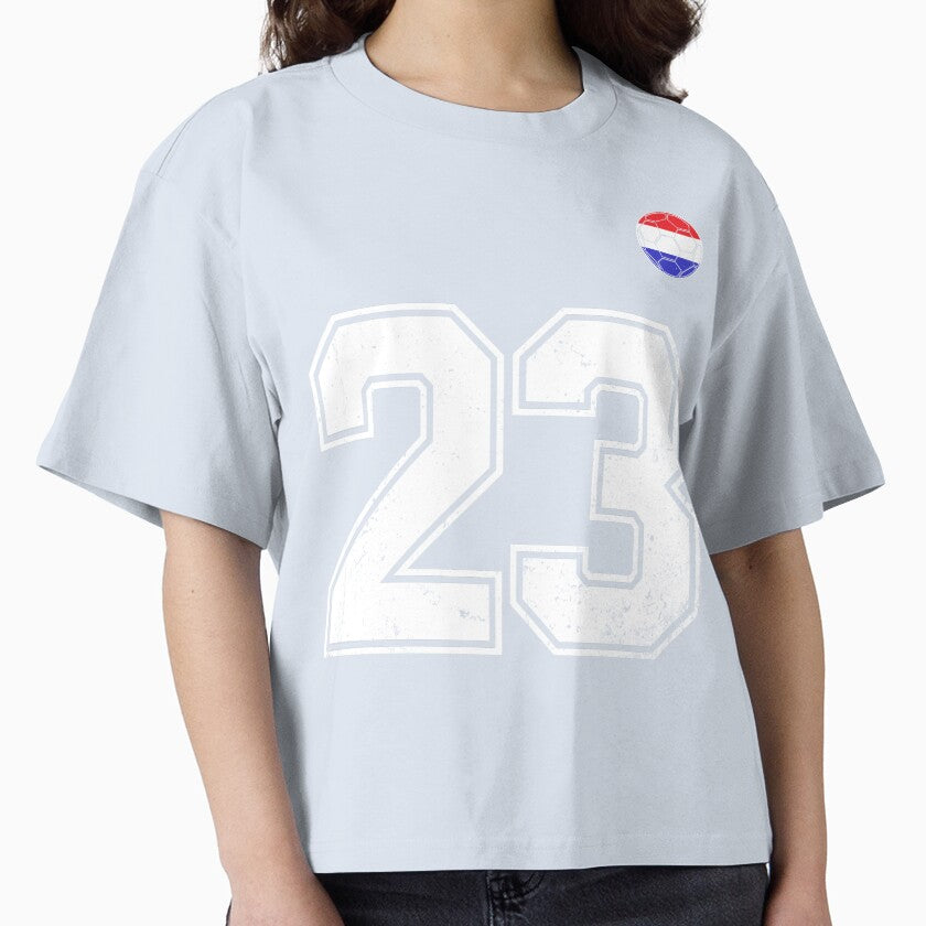 Netherlands Soccer Number 23 Vintage Sports Fan by LiviuGligoros