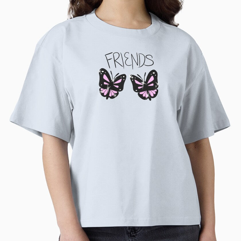 Butterfly Friends (pink) by gross-girl99