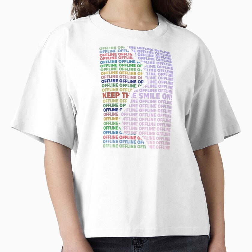 Keep the Smile On! cool artwork colorful and design offline by offline24