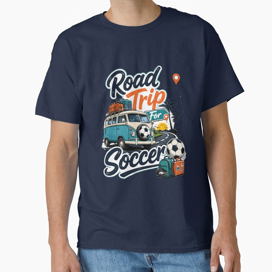 Road Trip For Soccer Travel Fan Design by Stickers  Designer