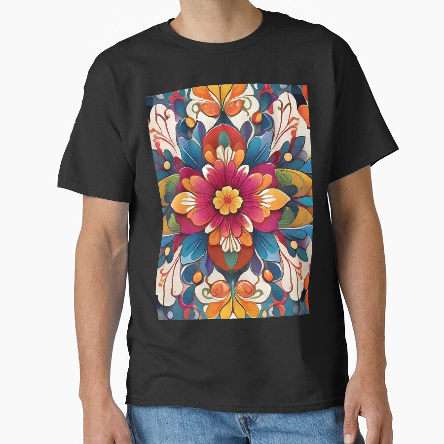 a beautiful flower pattern by aledfychan
