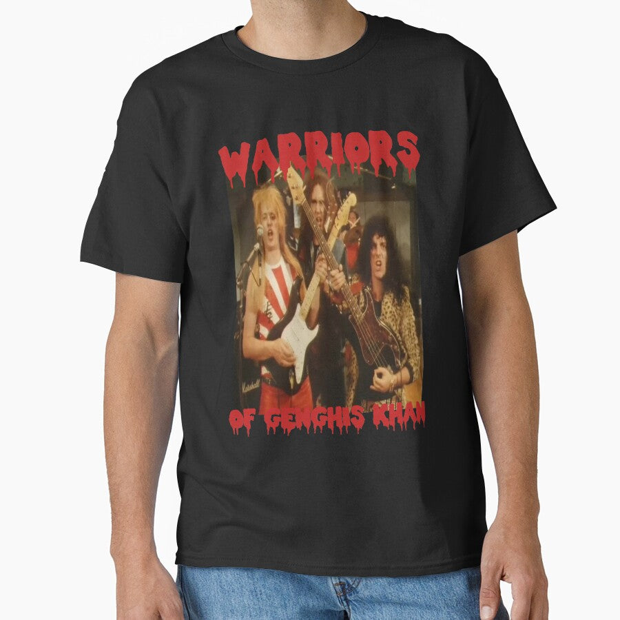 The Young Ones Bottom Warriors of Genghis Khan Heavy metal band by Tom Newberry