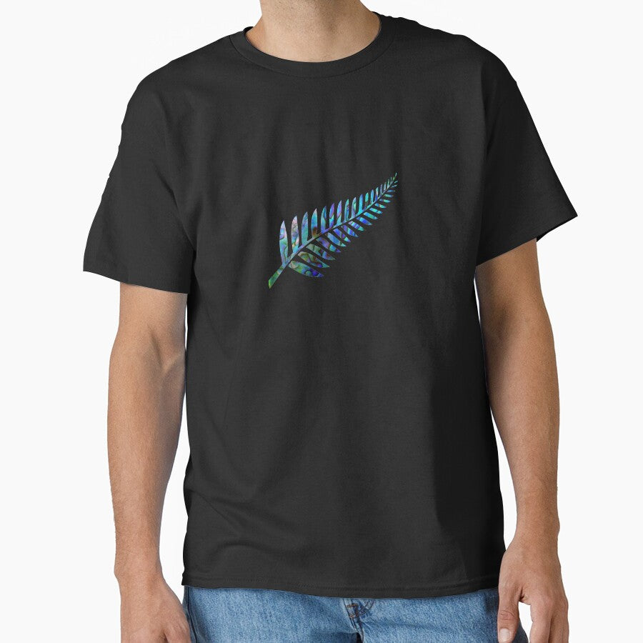 NEW ZEALAND FERN PAUA by Madjack Tees Kiwi SuperStore