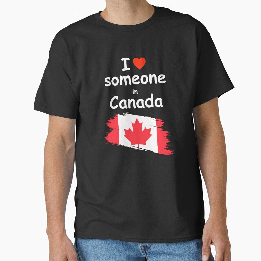 I Love Someone in Canada T-Shirt by Richie Bitchie 1983