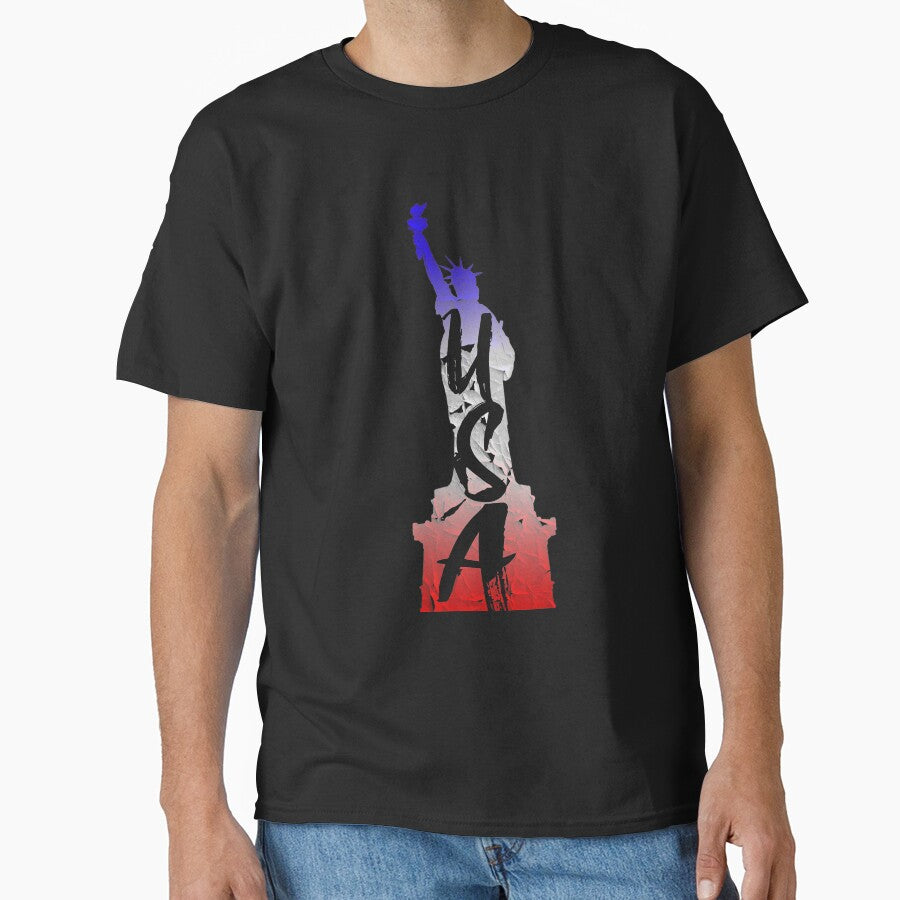 USA | Statue of Liberty T-Shirt for Men and Women by AllStarMerch