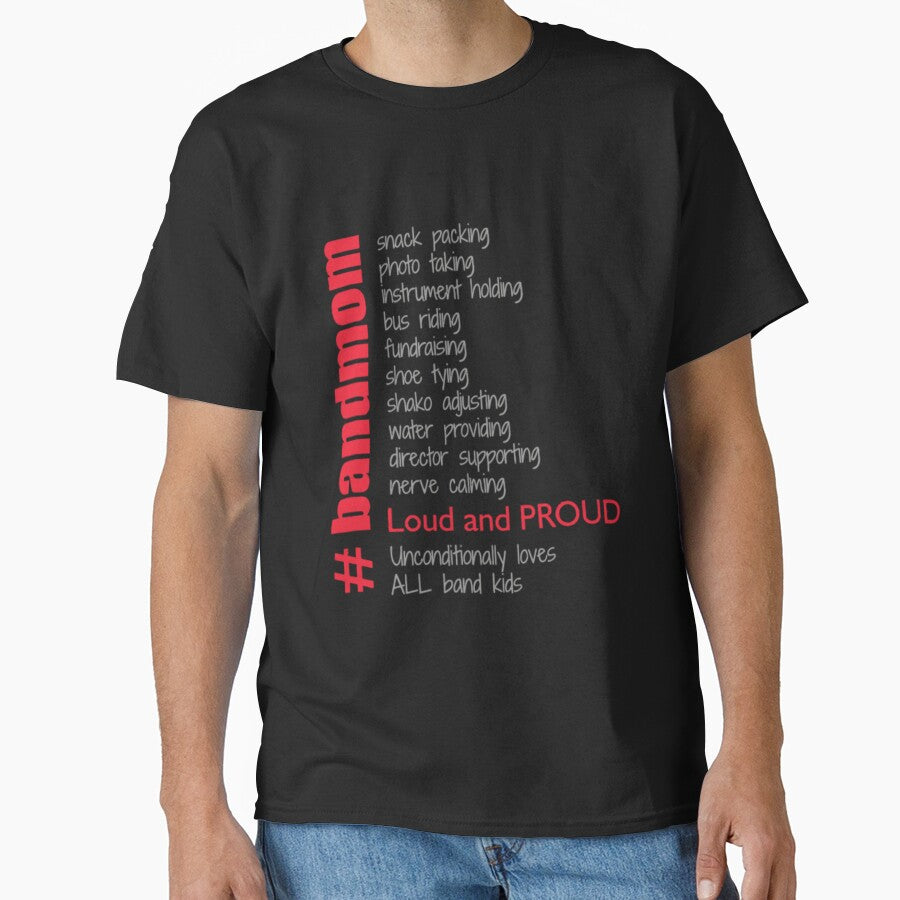 Band  band mom marching band short sleeve by AnhBenFSes