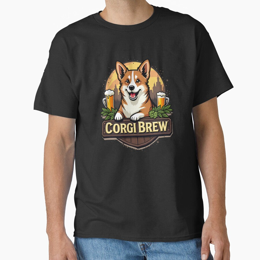 Microbrewery Corgi – Corgi Brew Craft Beer Charm by zoughlal