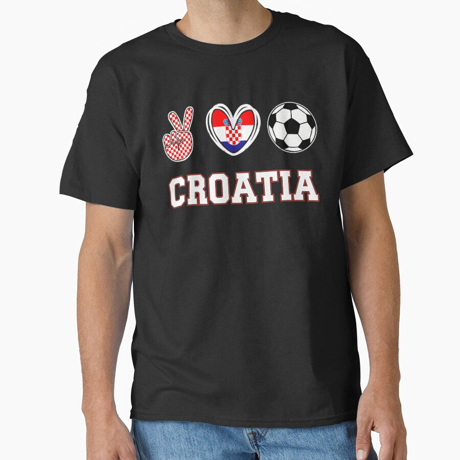 Croatian Spirit Skeleton Art Tee by Colorful Designs