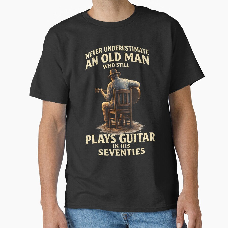 Never Underestimate An Old Man Who Still Plays Guitar In His Seventies by JODYSMORGAN