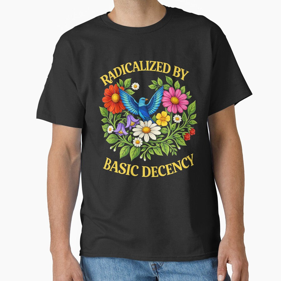 Floral Radicalized by Basic Decency Feminist Activist by gear-posters