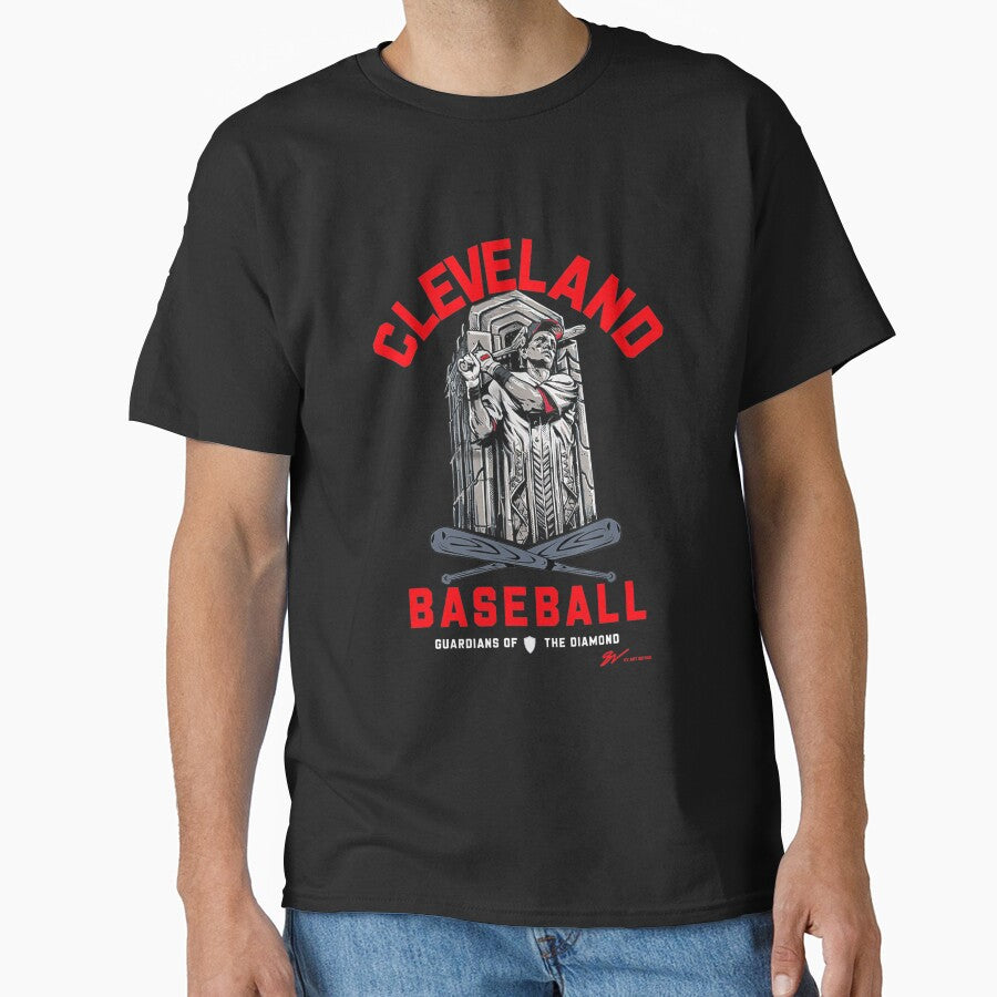 Cleveland Baseball New Name Vintage Guardian by Young  Joseph