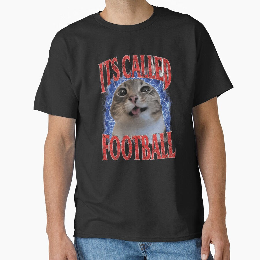 Football Silly Cat USA World Cup Meme Shirt Funny Y2K Grunge Cat Graphic Tee Soccer Meme Shirt Chaotic Cat Fan Gift by darkdotsdesigns