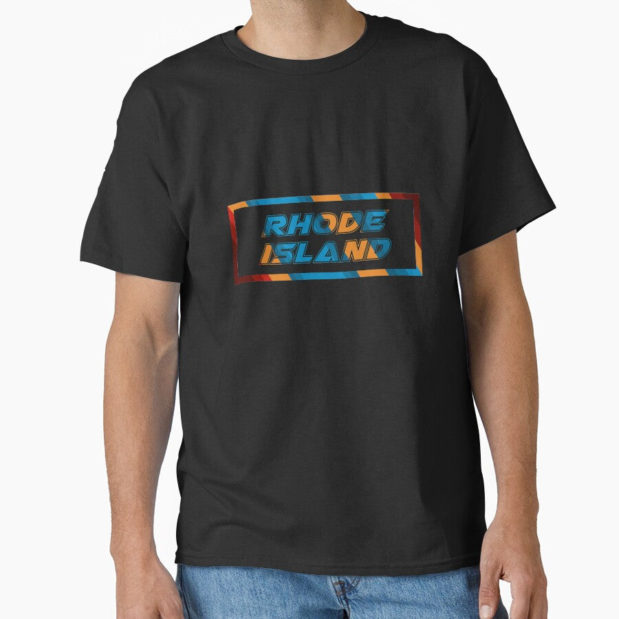 Rhode Island T-Shirt for Men and Women by AllStarMerch