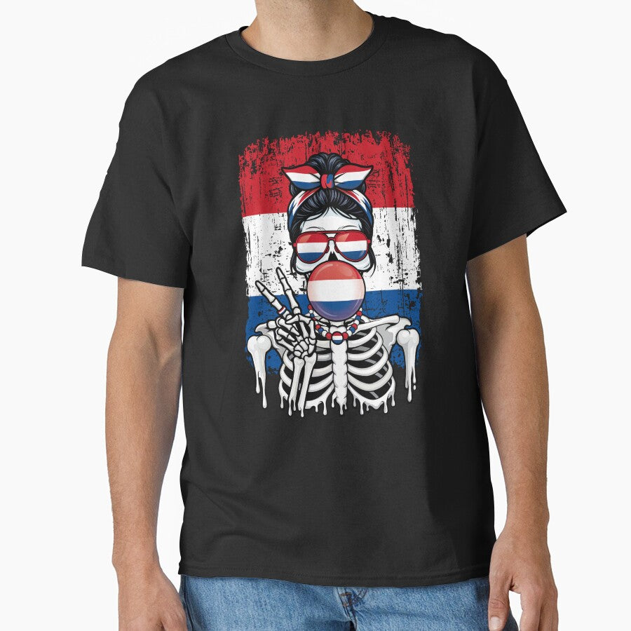 Netherlands-Inspired Graphic Tee for Everyday Style by Colorful Designs