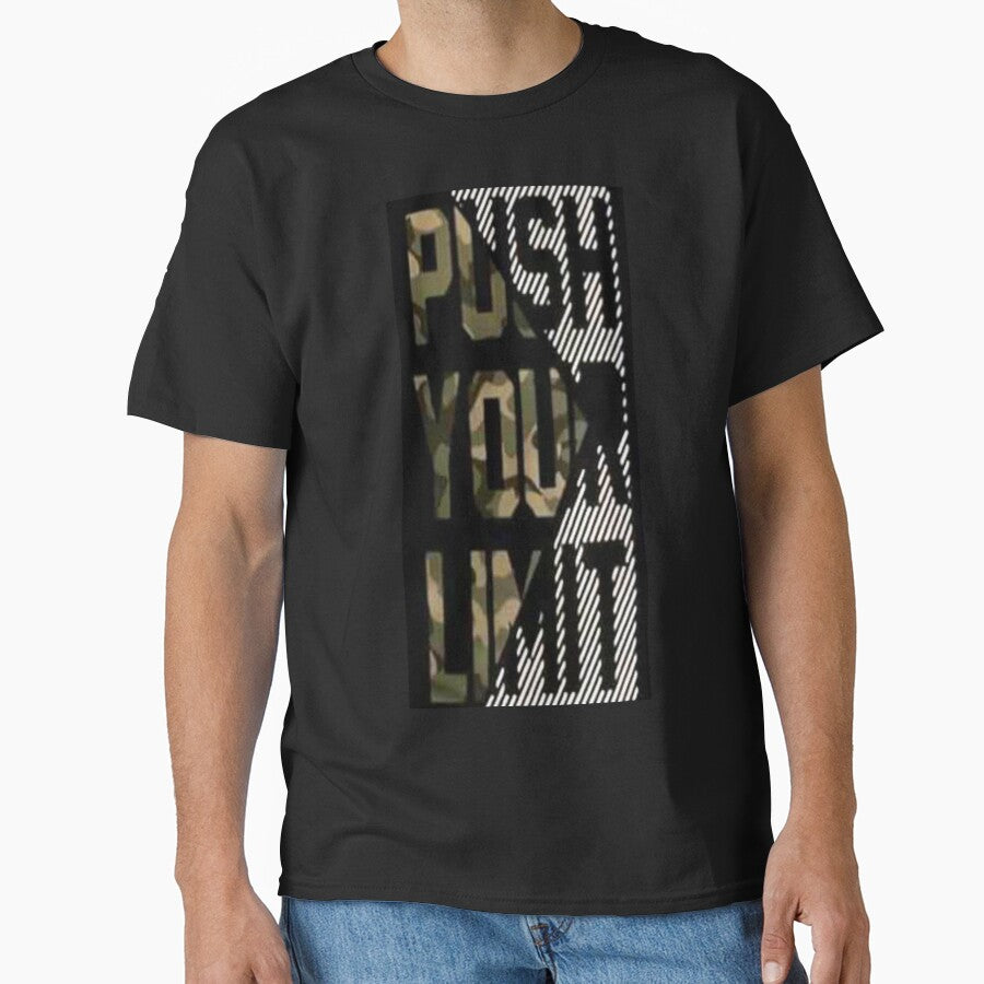 Push Your Limit Cotton T-shirt by storeInsight