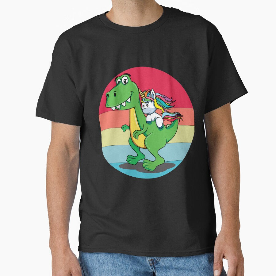 Unicorn t-rex Slim Fit by unique things