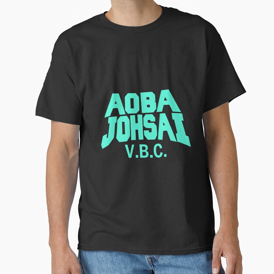 Aoba Johsai Vbc Uniform Logo In Teal Slim Fit Best Women 90s Retro Cotton Printed Trending, Hot Search by MIRANDASTORE