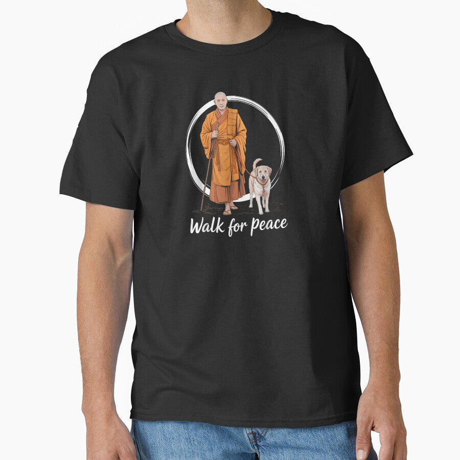 Peace Walking Monks And Aloka Dog Walk For Peace Men Women by Cokonatss