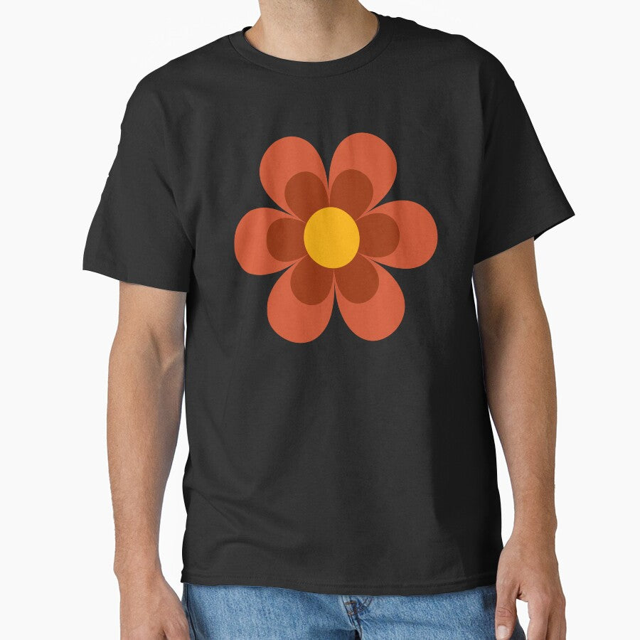 Groovy Retro Daisy Flowers by TheCatmeow2000