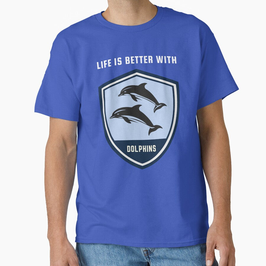 Life is Better With Dolphins Sweet Couples by NatureStyle555