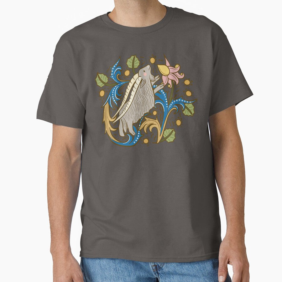 Cute Medieval Goat Illustration Design by MariOyama