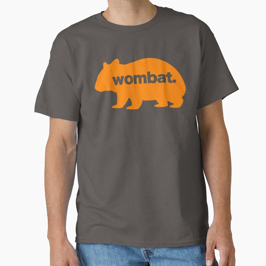 Orange Wombat Silhouette by pUNKnown