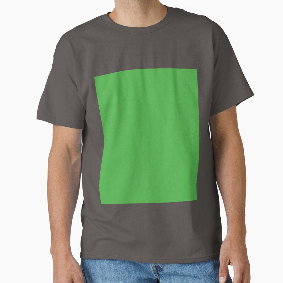 Plain Solid Color Green Lemon Green Medium Green by mimihuang creations
