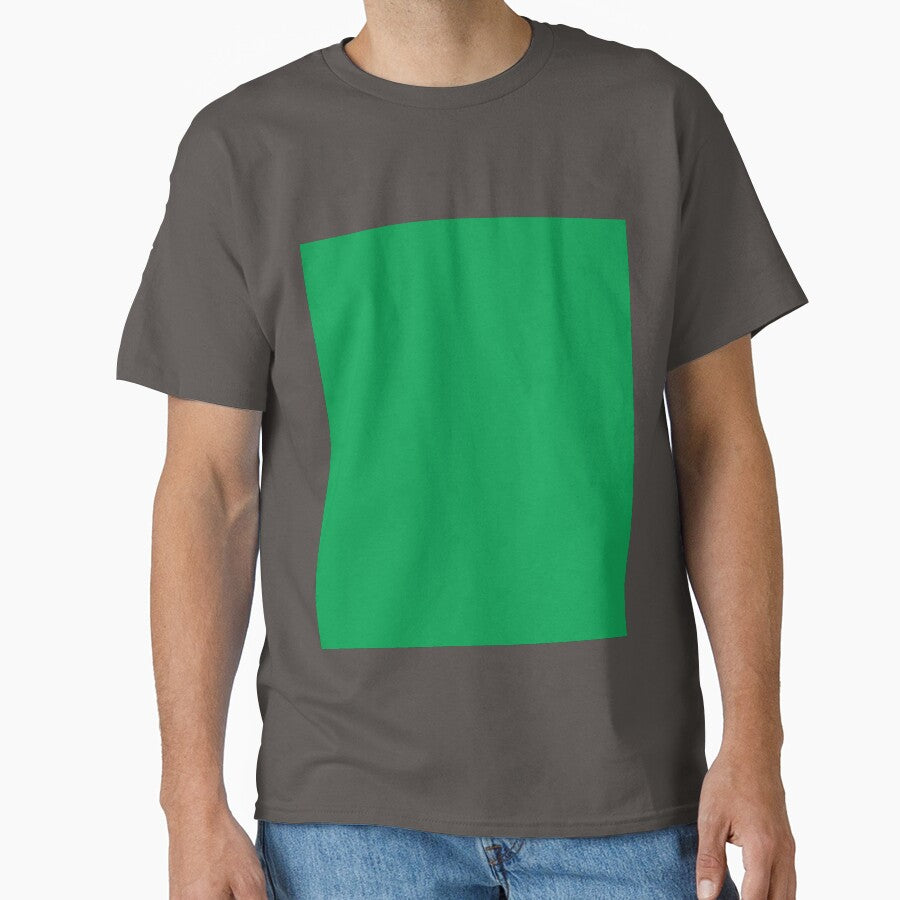 Plain Solid Color Green Vivid Green Medium Green 3 by mimihuang creations