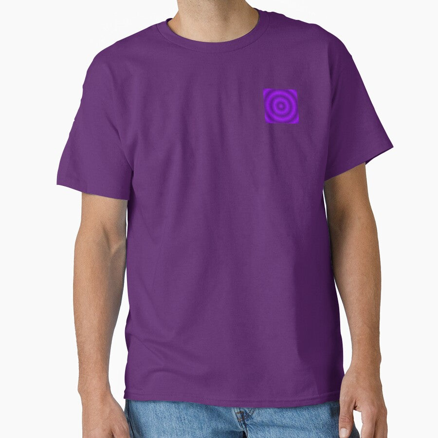 Plain Purple Lavender Circle Design by Zareen Sayyed