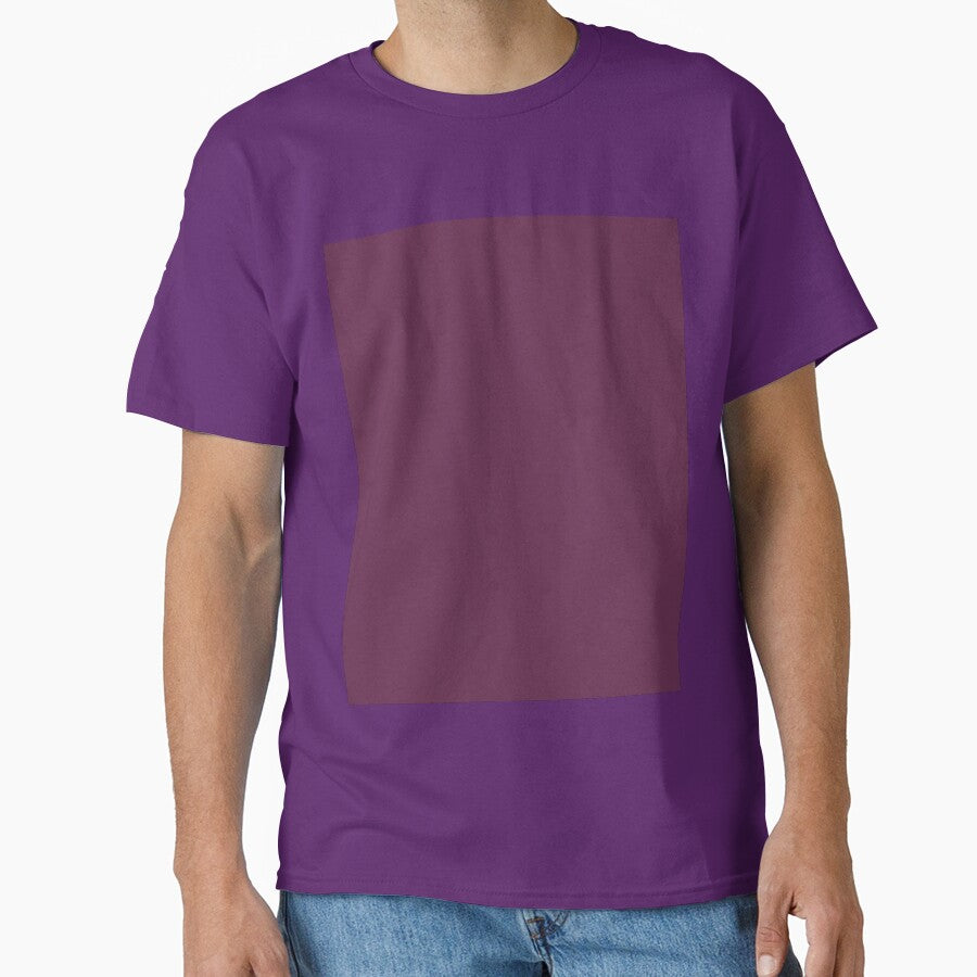 Plain Solid Color Dark Purple Chic Strong Mauve Dusty Purple by mimihuang creations