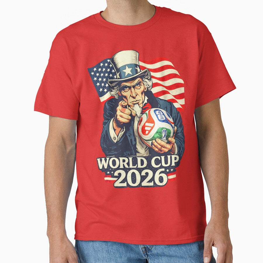 USA World Cup 2026 Uncle Sam Soccer by 07Saga01city