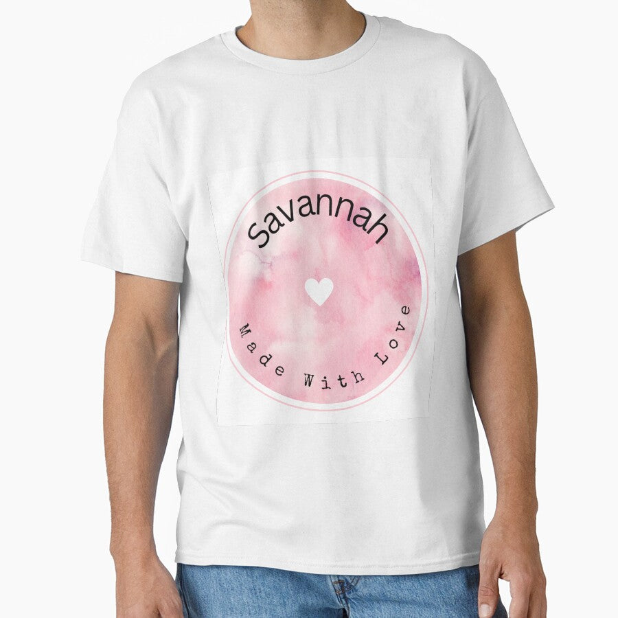 savanna NAME cute and pink by Yasmina Art