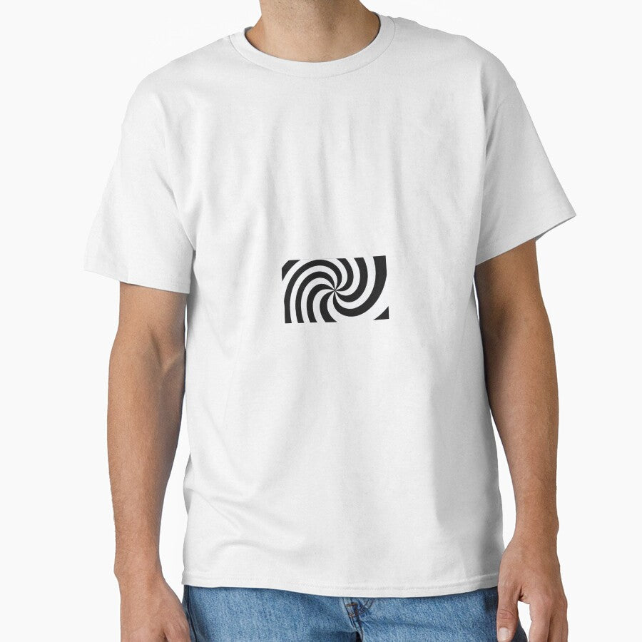 Hypnotic Black and White Spiral by FunnyStyleLine