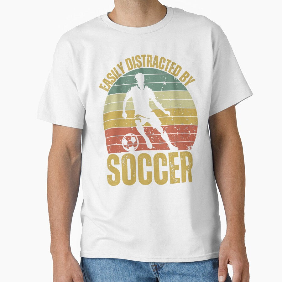Retro Easily Distracted By Soccer by legendaryskins