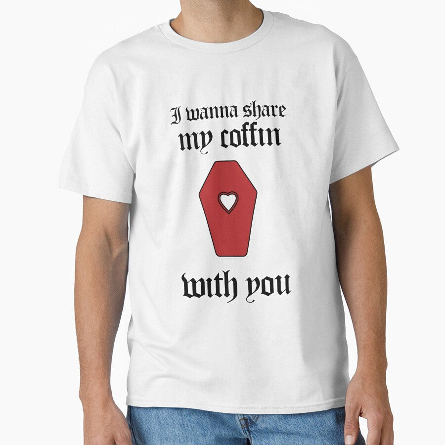 Share my coffin simple red - gothic valentine's day by CuriosumArt