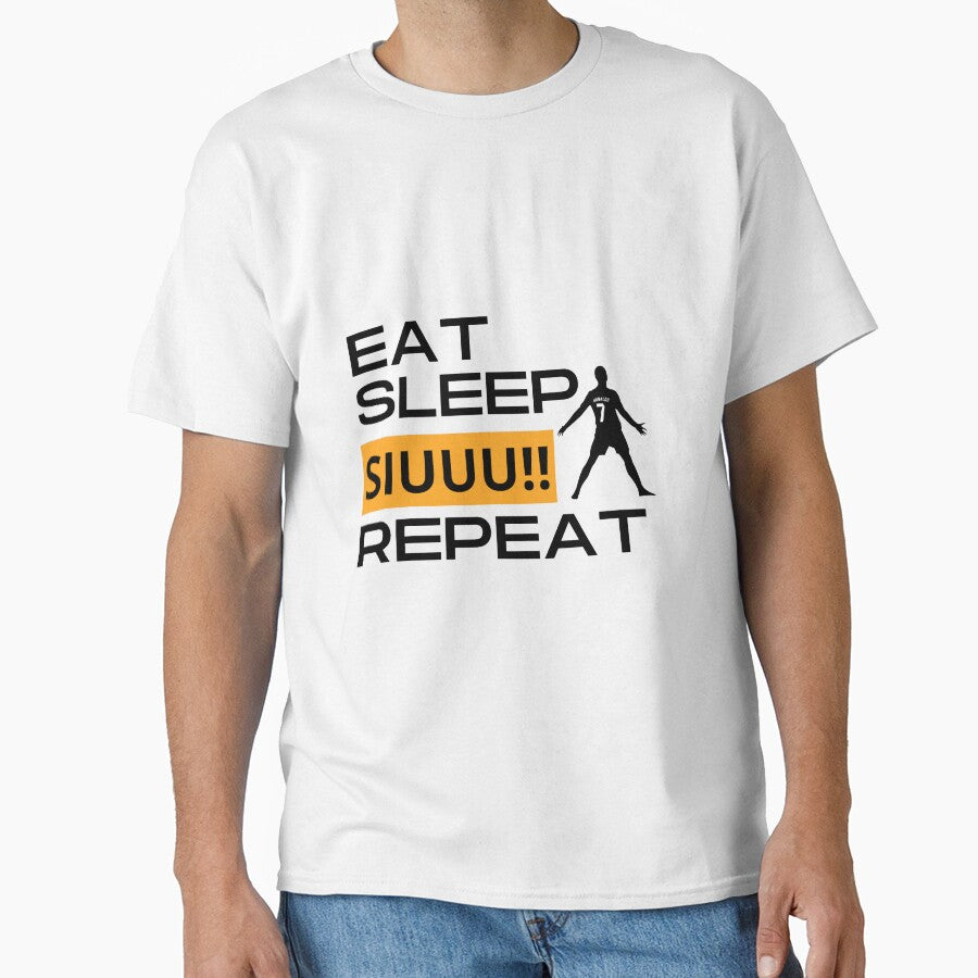 Eat Sleep Siuuu Repeat by Red Ouane