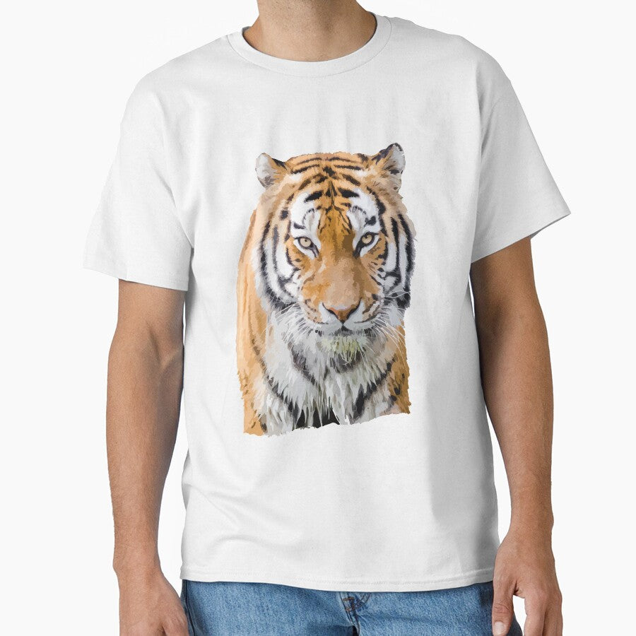 Tiger T-Shirt for Men and Women by AllStarMerch