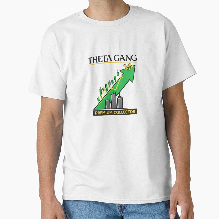 Theta Gang Premium Collector | Options Trading Shirt | Time Decay Trader by VolatilityEdge
