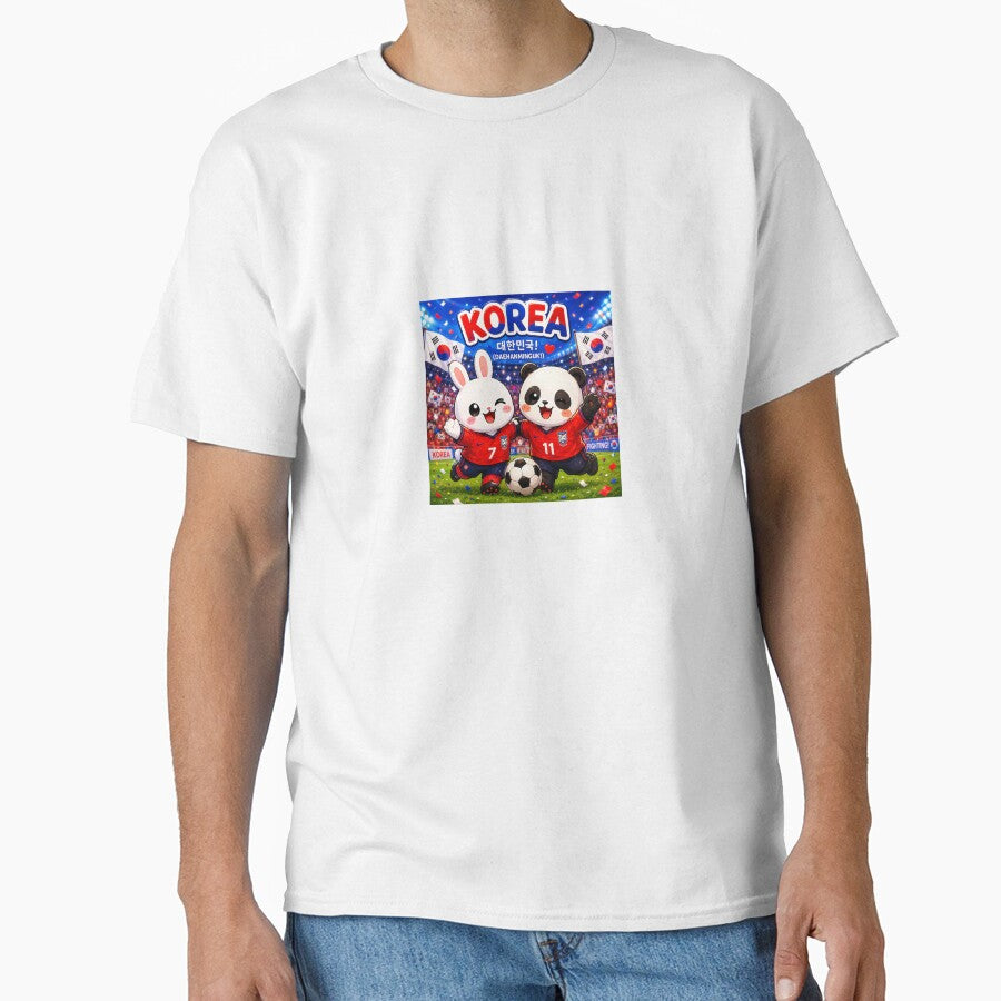 Cute Korea Football Friends by QuirkNest Studio