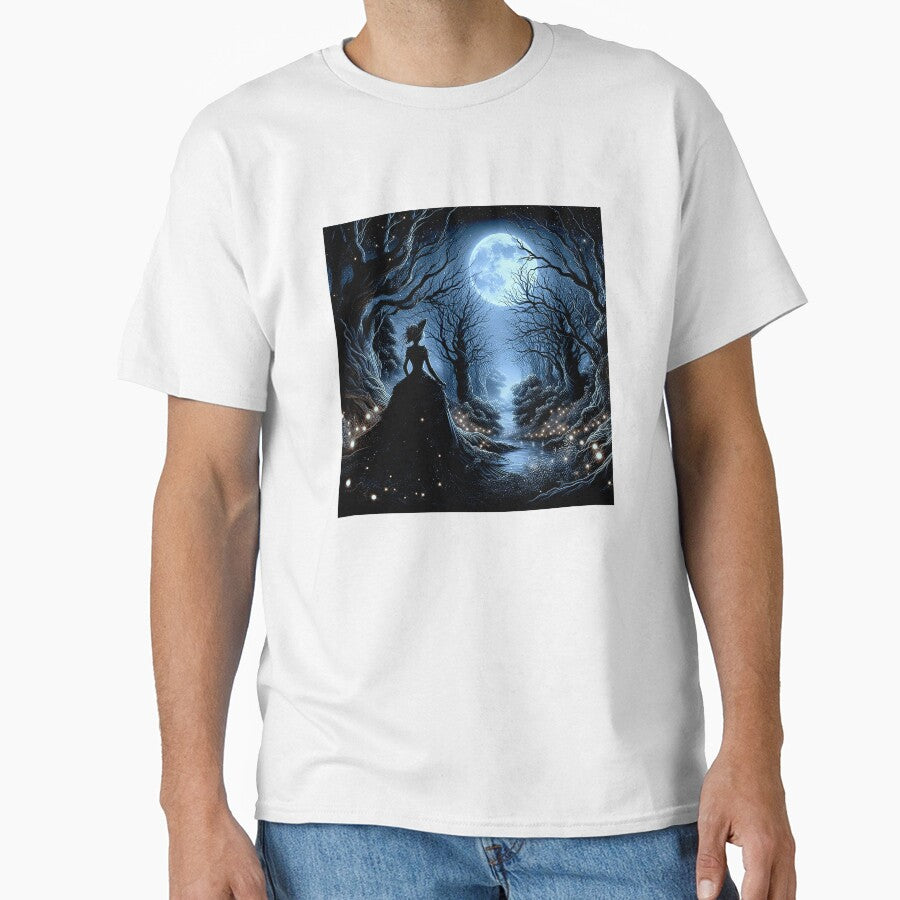 goth aesthetic forest dark blue by SpookyRat1942