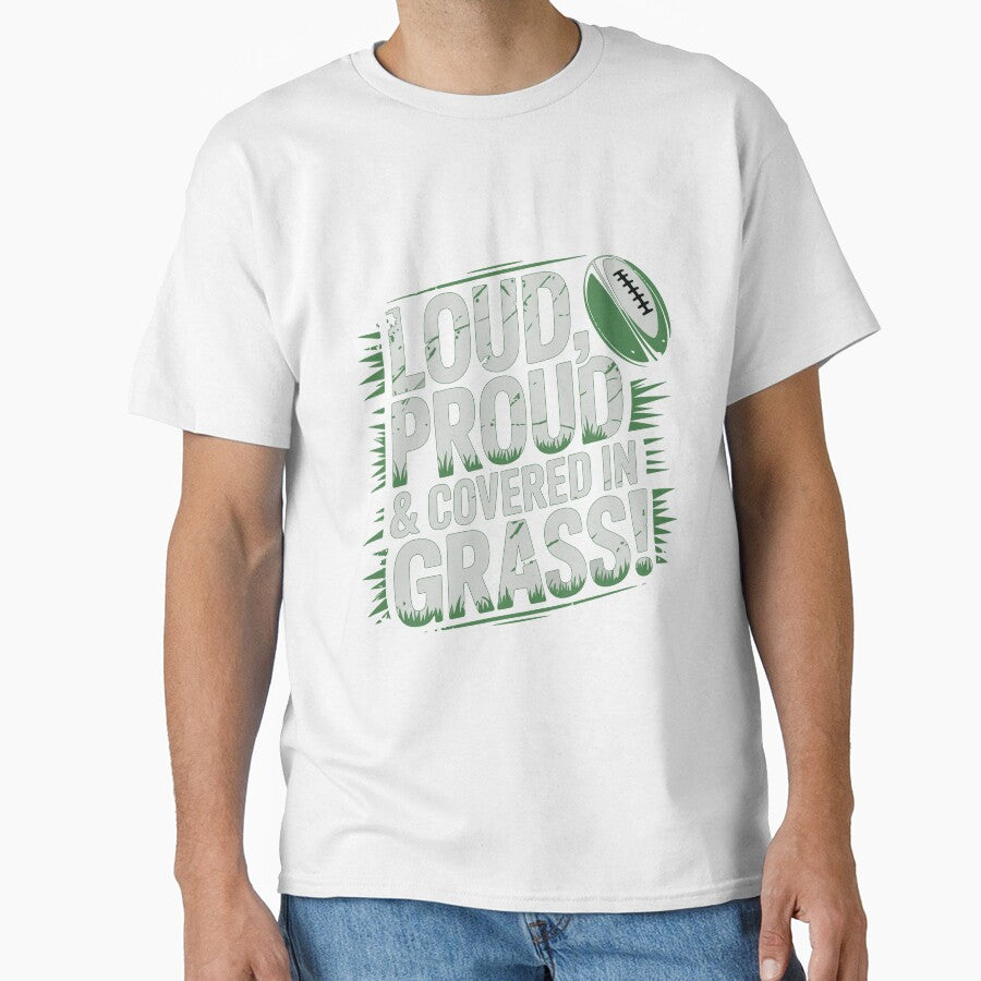 Loud, Proud & Covered in Grass by Moxie Ink Lady