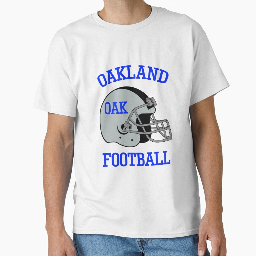 Oakland Football T-Shirt for Men and Women by AllStarMerch