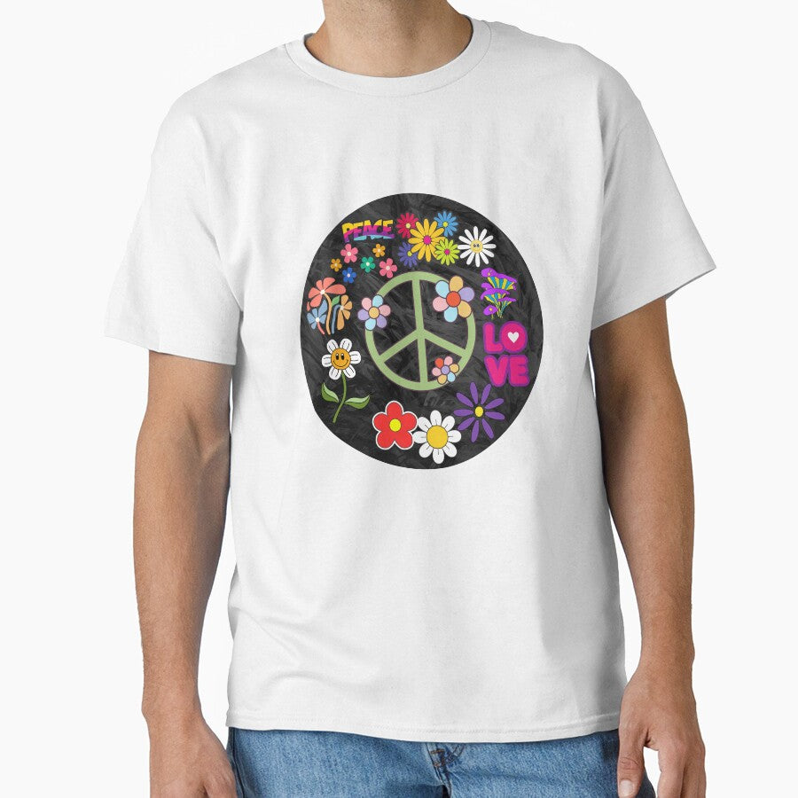 Retro Hippie Peace by LiaIsabellaArt