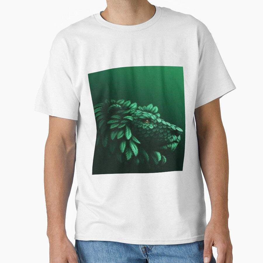 A dog made of leaves Design by Sameer Shrivastava