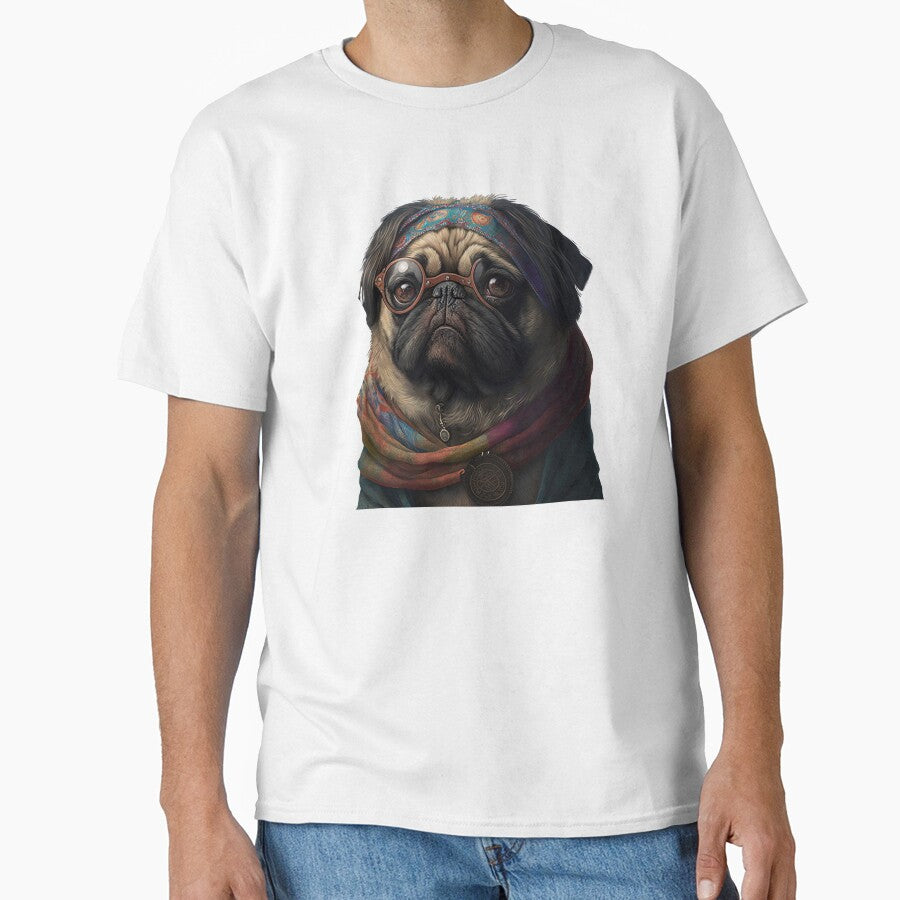 Pug hippy by AnimalArtPhotos