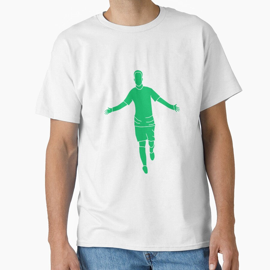 Green Celebrating Player 3 | Player Celebration by Football Stickers World